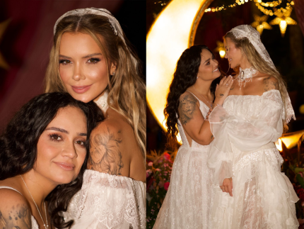 Marcela Mc Gowan revela detalhes do casamento com Luiza Martins e celebração de três dias