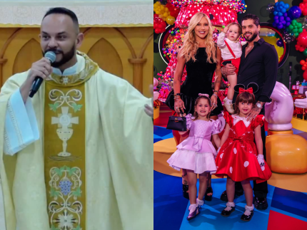 Padre que batizou filho de Virginia Fonseca e Zé Felipe comenta possível reconciliação: “Que bênção seria”