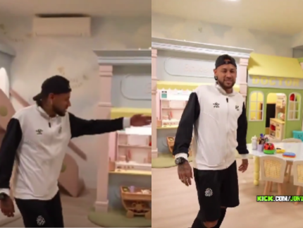 Disney particular! Neymar Jr. impressiona ao mostrar brinquedoteca das filhas - Portal Leo Dias