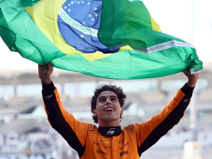 Gabriel Bortoleto quer reviver paixão do Brasil pela Fórmula 1 e homenageia Ayrton Senna