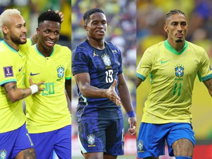 Neymar e Vini Jr. lideram ranking de atletas da Seleção que mais faturam com publicidade