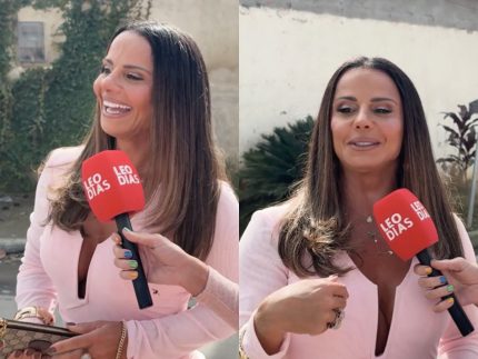 Viviane Araujo prestigia casamento de Xande de Pilares e comenta enredo do Salgueiro para 2027