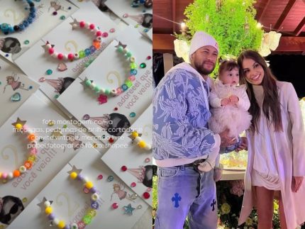 Kimberlly revela detalhes das lembrancinhas para festa de 2 anos de Helena, filha de Neymar