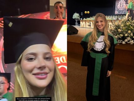 Esposa de Martinelli, da Seleção, celebra formatura em medicina e agradece apoio do jogador - Portal Leo Dias