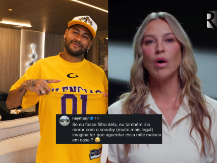 Neymar rebate críticas de Luana Piovani e cita Pedro Scooby em bate-boca nas redes